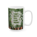 Personalized Plant Magnet Mug – I Can't Help It Design