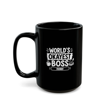 P30 - Black Mug - Personalized