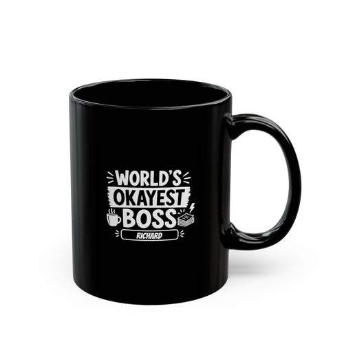 P30 - Black Mug - Personalized