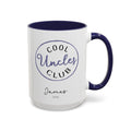 Personalized Cool Uncles Club Mug, Uncle Gift, Brother Gift Mug, Brother in Law Gifts, Cool Uncle Cup, Custom Uncle Cup, Fathers Day Mug