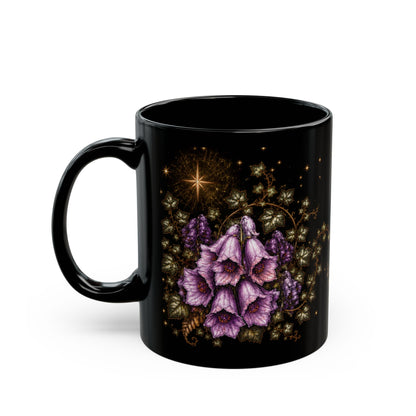 Wolfsbane Moonlit Halloween Personalized Black Mug