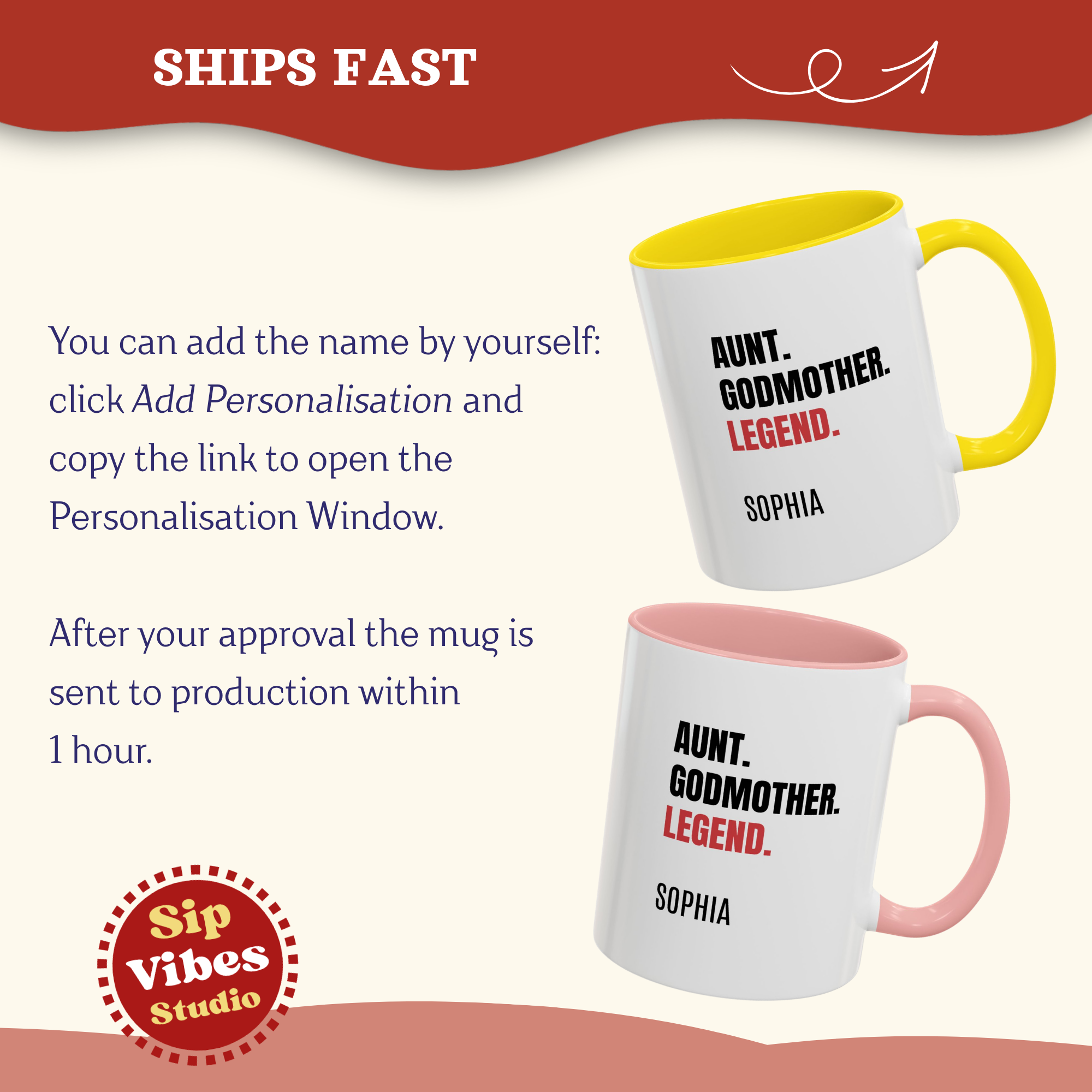 Personalized Aunt Godmother Mug, Godmother Gifts, Aunt Mug, Sister in Law Gift Mug, Gifts for Godmother Proposal Mug