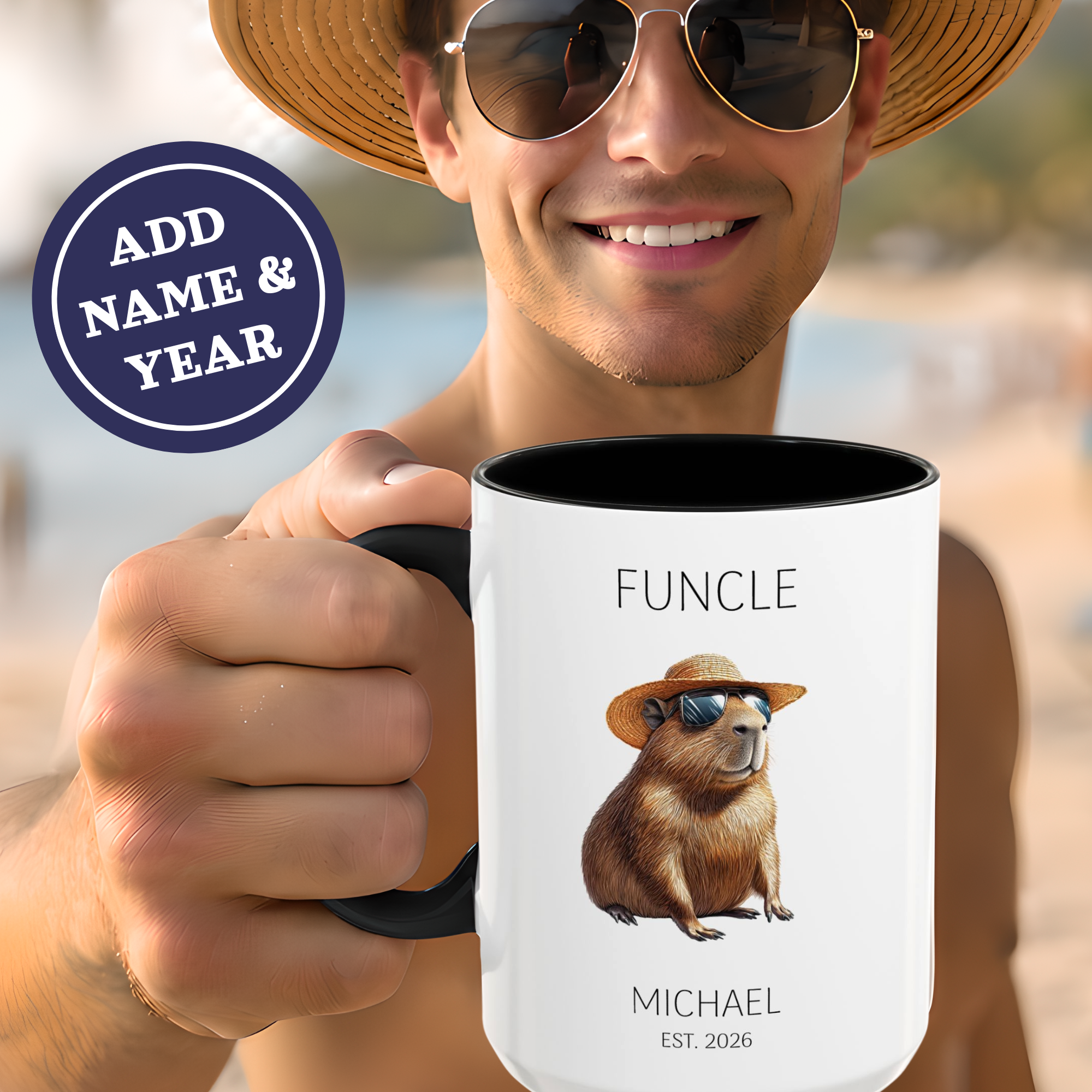 Personalized Funcle Mug, Uncle Gift, Brother Gift Mug, Brother in Law Gifts, Cool Uncle Cup, Custom Uncle Cup, Fathers Day Mug