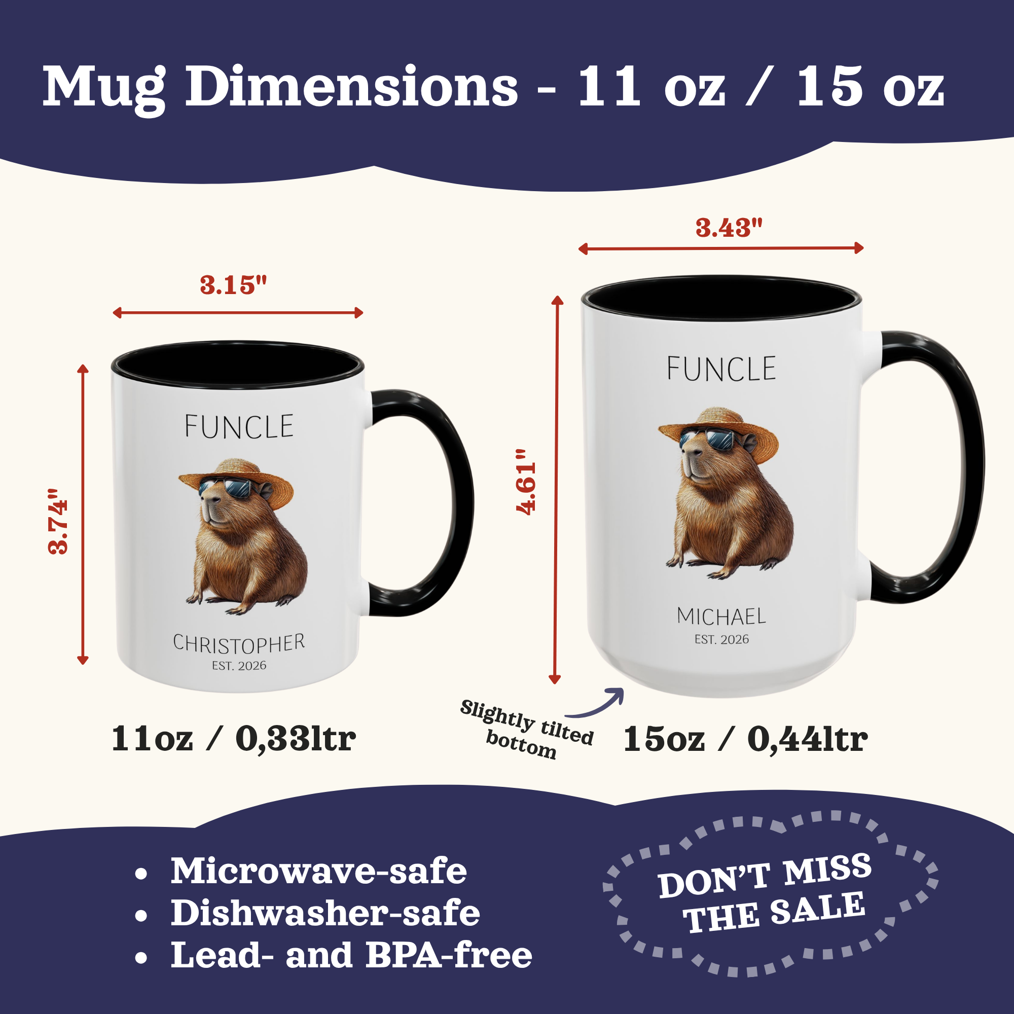 Personalized Funcle Mug, Uncle Gift, Brother Gift Mug, Brother in Law Gifts, Cool Uncle Cup, Custom Uncle Cup, Fathers Day Mug