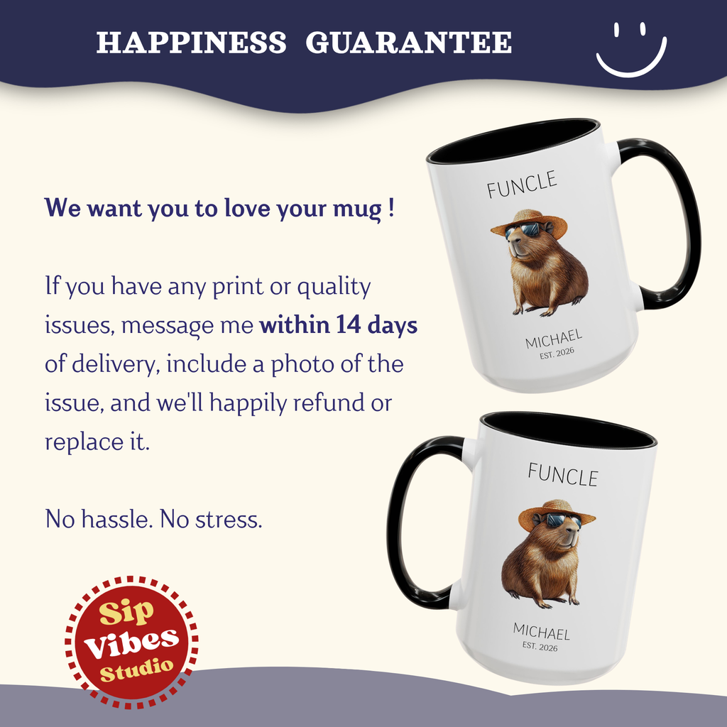 Personalized Funcle Mug, Uncle Gift, Brother Gift Mug, Brother in Law Gifts, Cool Uncle Cup, Custom Uncle Cup, Fathers Day Mug