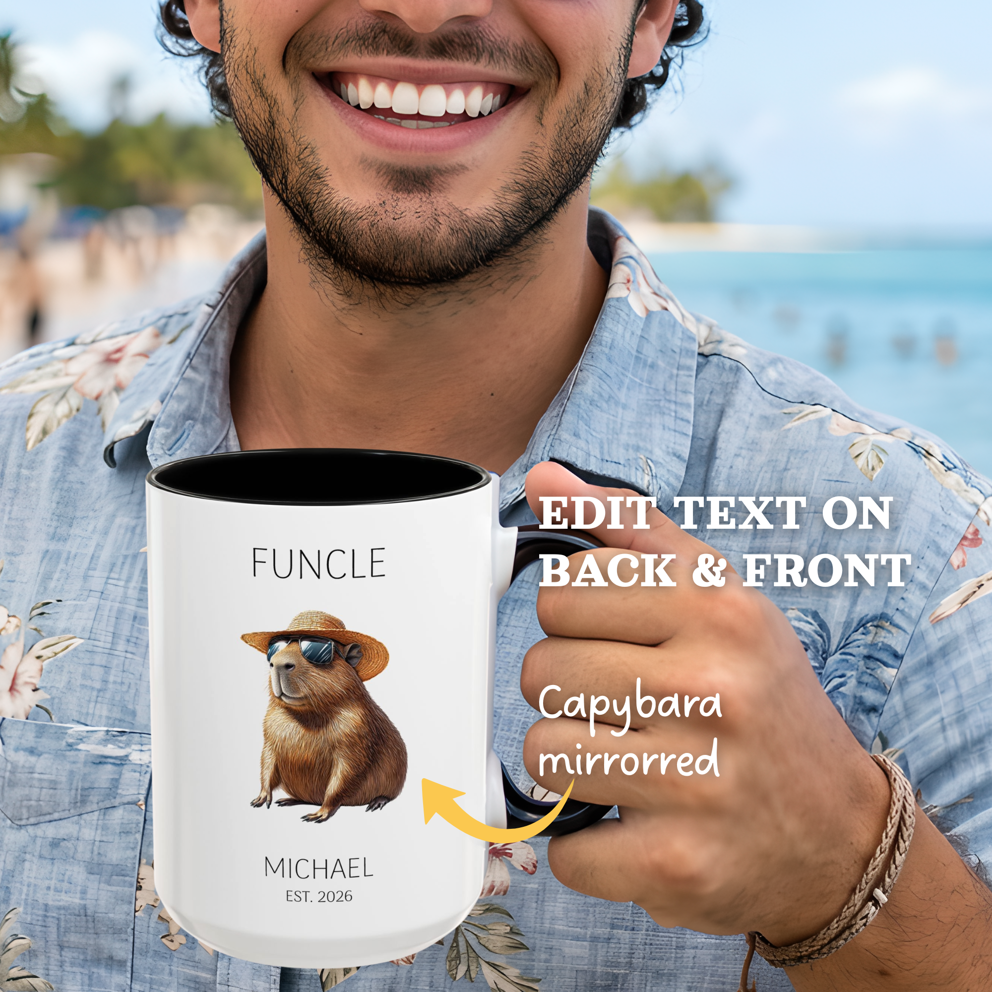 Personalized Funcle Mug, Uncle Gift, Brother Gift Mug, Brother in Law Gifts, Cool Uncle Cup, Custom Uncle Cup, Fathers Day Mug