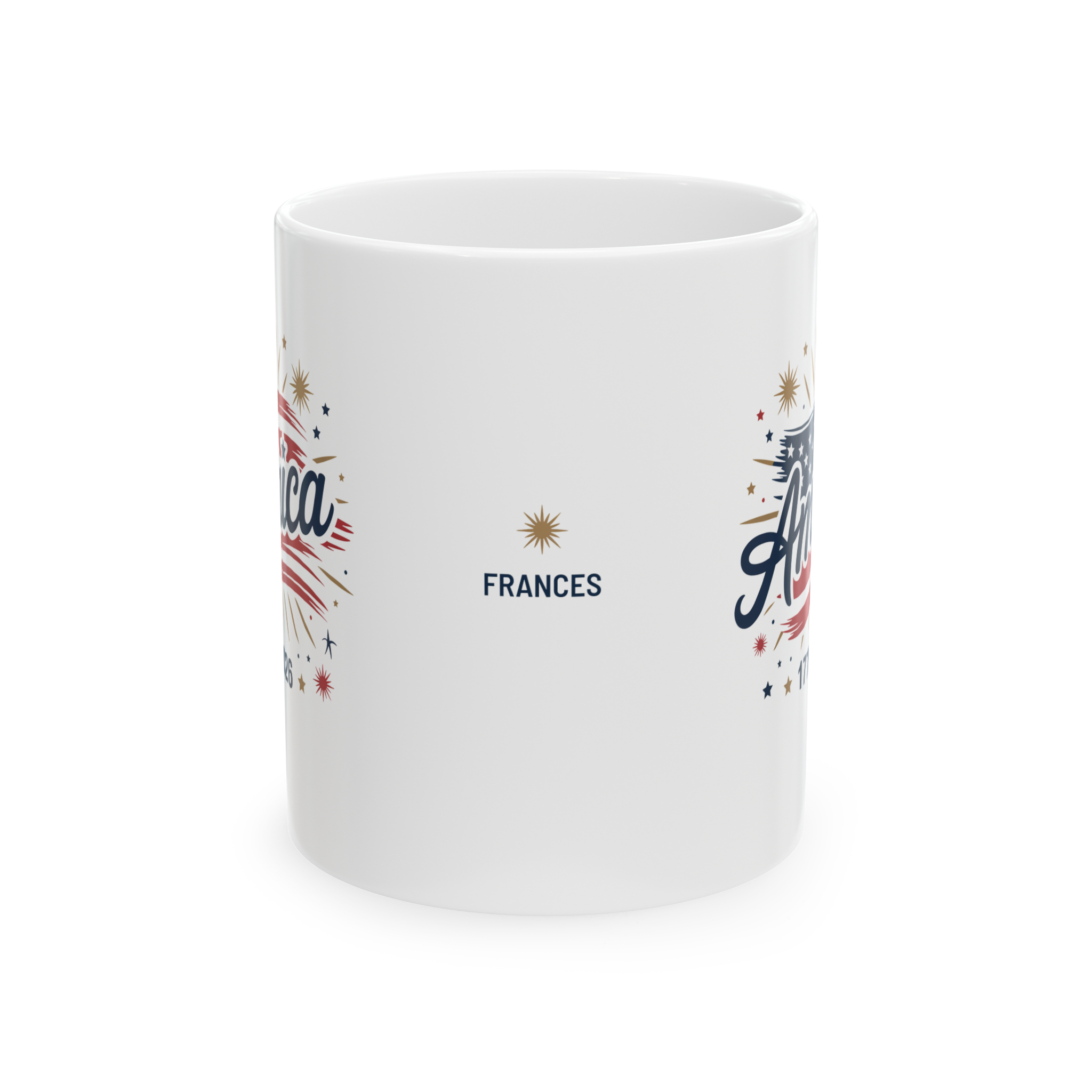 Personalizable 250th Anniversary Mug, Patriotic 4th of July Cup, USA 250 years America Mug, Independence Day Cup