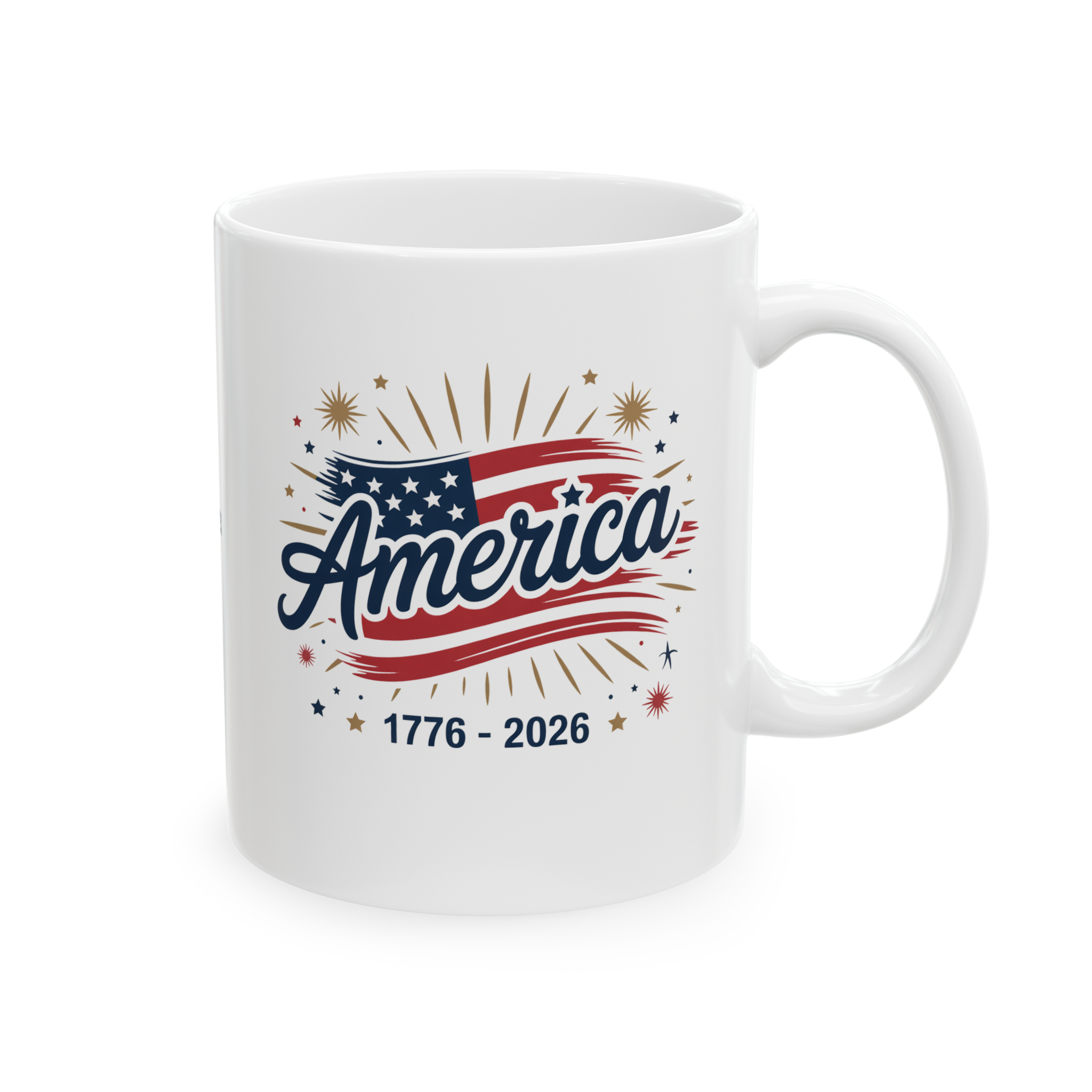 Personalizable 250th Anniversary Mug, Patriotic 4th of July Cup, USA 250 years America Mug, Independence Day Cup