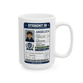 Personalized Back to School Mug, Student ID Mug, College Coffee Cup,