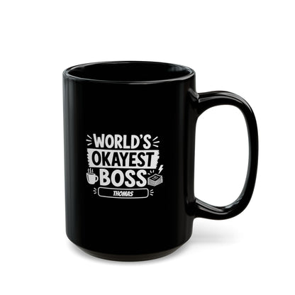 P30 - Black Mug - Personalized