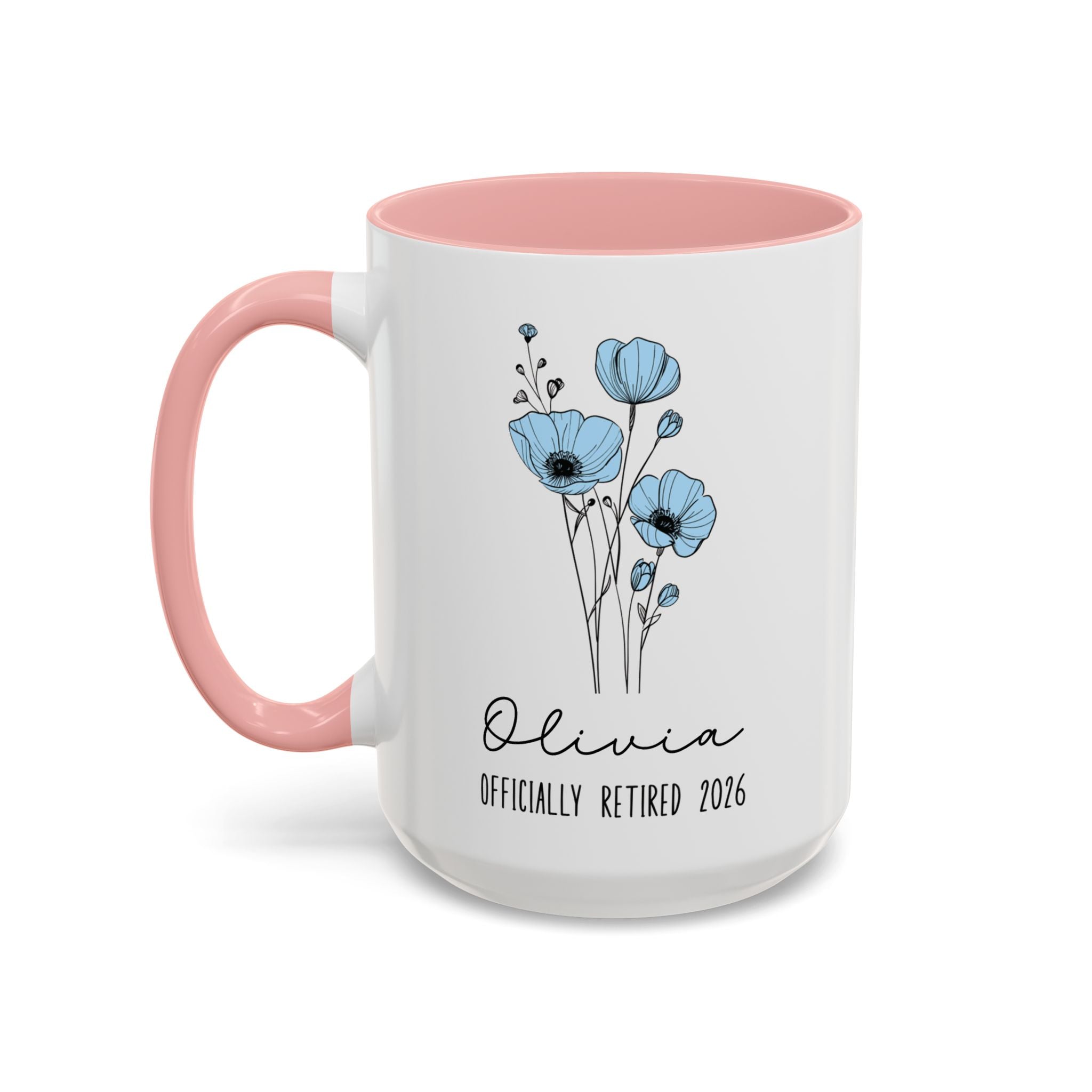 Custom Retirement Mug, Retired Mug, Personalized Retirement Gift, Officially Retired Cup For Her, Coworker, Teacher