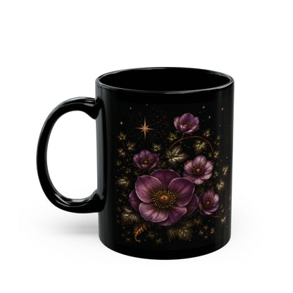 Hellebore Moonlit Halloween Personalized Black Mug
