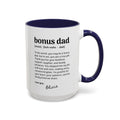 Personalized Step Dad Mug, right side view