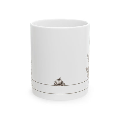 Wolfsbane moonlit Halloween personalized ceramic mug